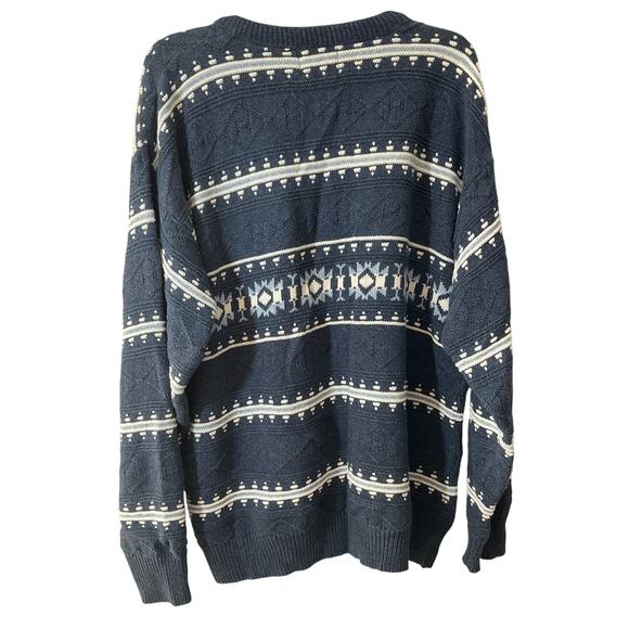 Vintage 80s Jantzen Grandpa Sweater Cosby Men's XL Crewneck USA - Picture 2 of 6